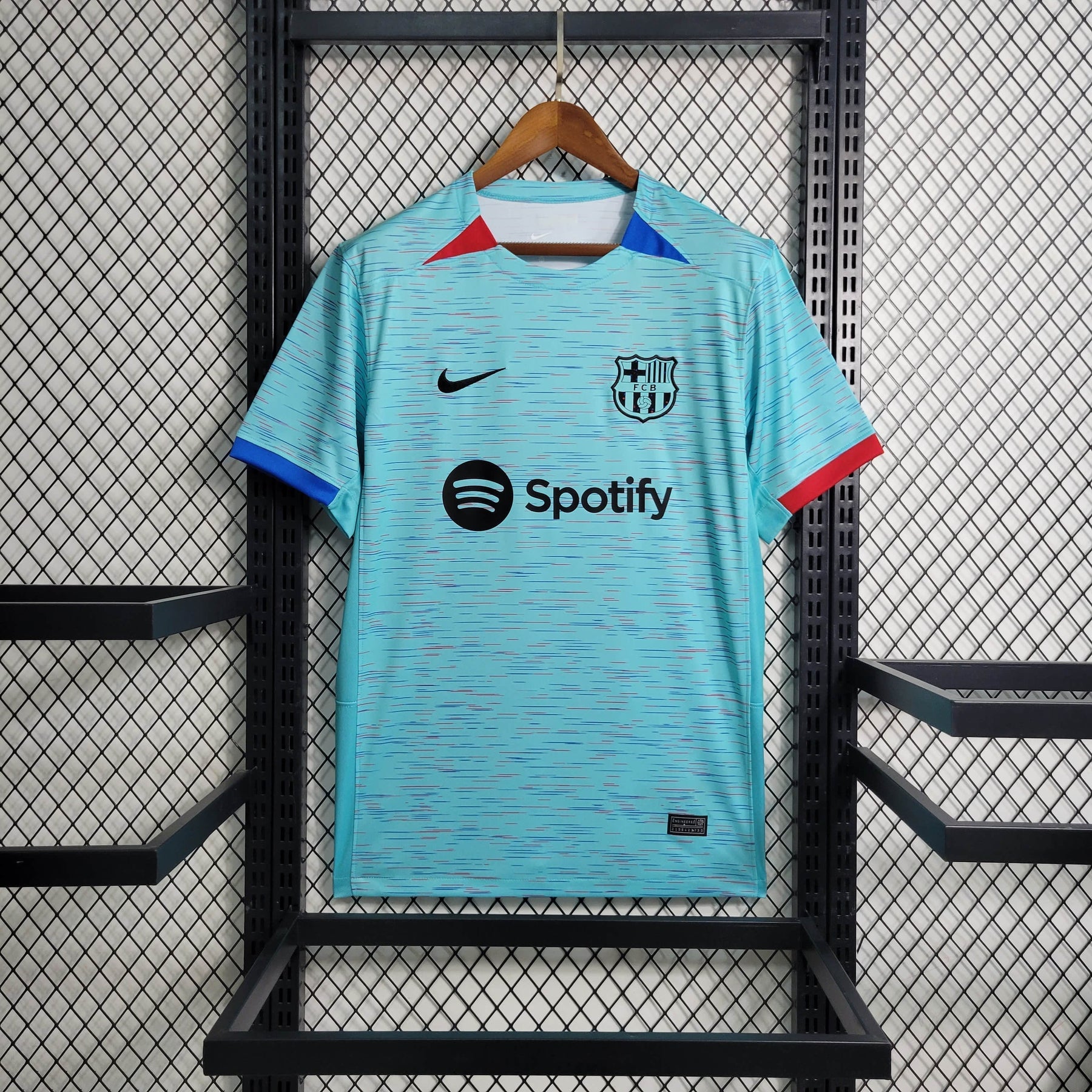 Camisa Barcelona Third 2023/24 - Nike Torcedor Masculina - Verde