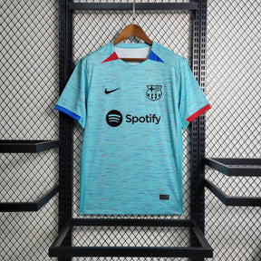 Camisa Barcelona Third 2023/24 - Nike Torcedor Masculina - Verde