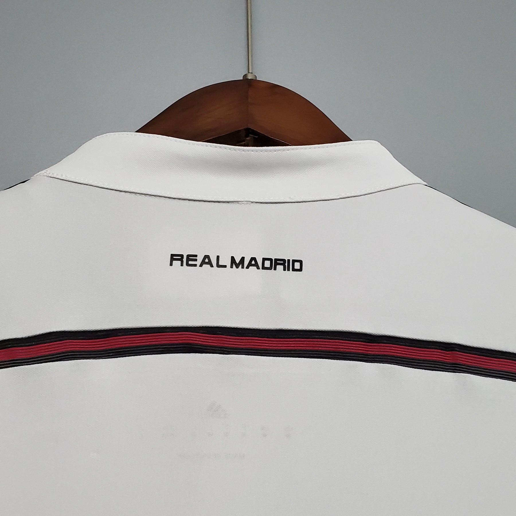 Camisa Manga Longa Real Madrid Home 2014/15 - Adidas Retrô Masculina - Branca