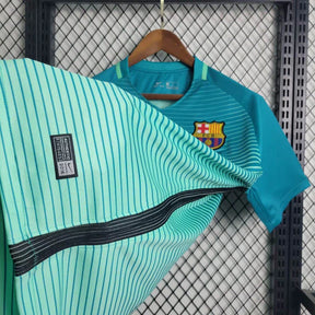 Camisa Barcelona Third 2016/17 - Nike Retrô Masculina - Azul/Verde