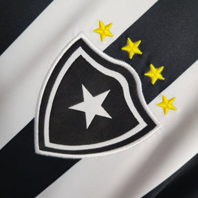 Camisa Botafogo Home 1997 - Umbro Retrô Masculina - Branca/Preta