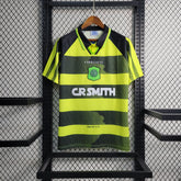 Camisa Celtic Away 1995/97 - Umbro Retrô Masculina - Verde/Preta