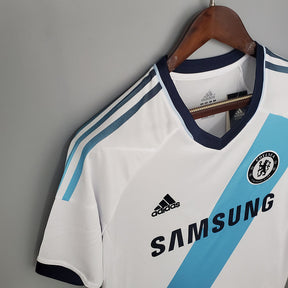 Camisa Chelsea Away 2012/13 - Adidas Retrô Masculina - Branca/Azul