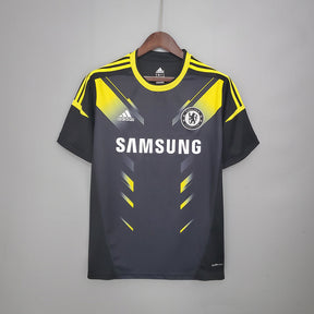 Camisa Chelsea Third 2012/13 - Adidas Retrô Masculina - Preta/Amarela