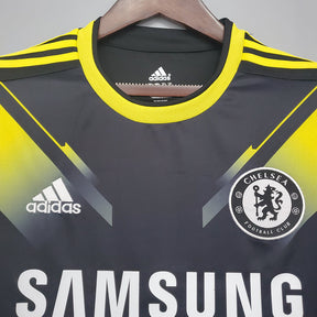 Camisa Chelsea Third 2012/13 - Adidas Retrô Masculina - Preta/Amarela