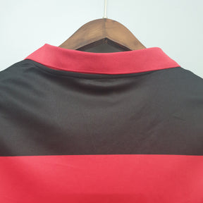 Camisa Flamengo Home 1982 - Umbro Retrô Masculina - Vermelha/Preta