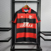 Camisa Flamengo Home 1992/93 - Umbro Retrô Masculina - Vermelha/Preta