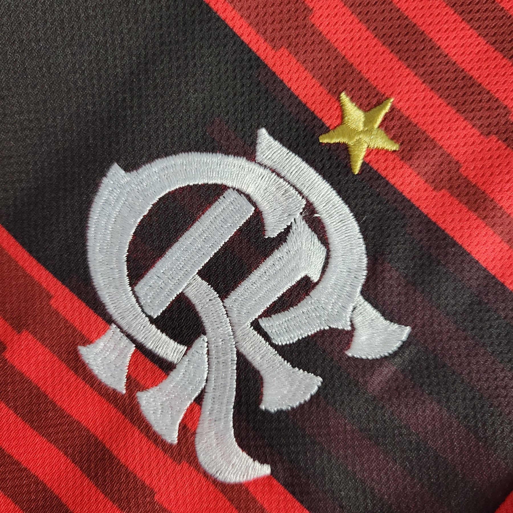 Camisa Flamengo Home 2018/19 - Adidas Retrô Masculina - Vermelha/Preta