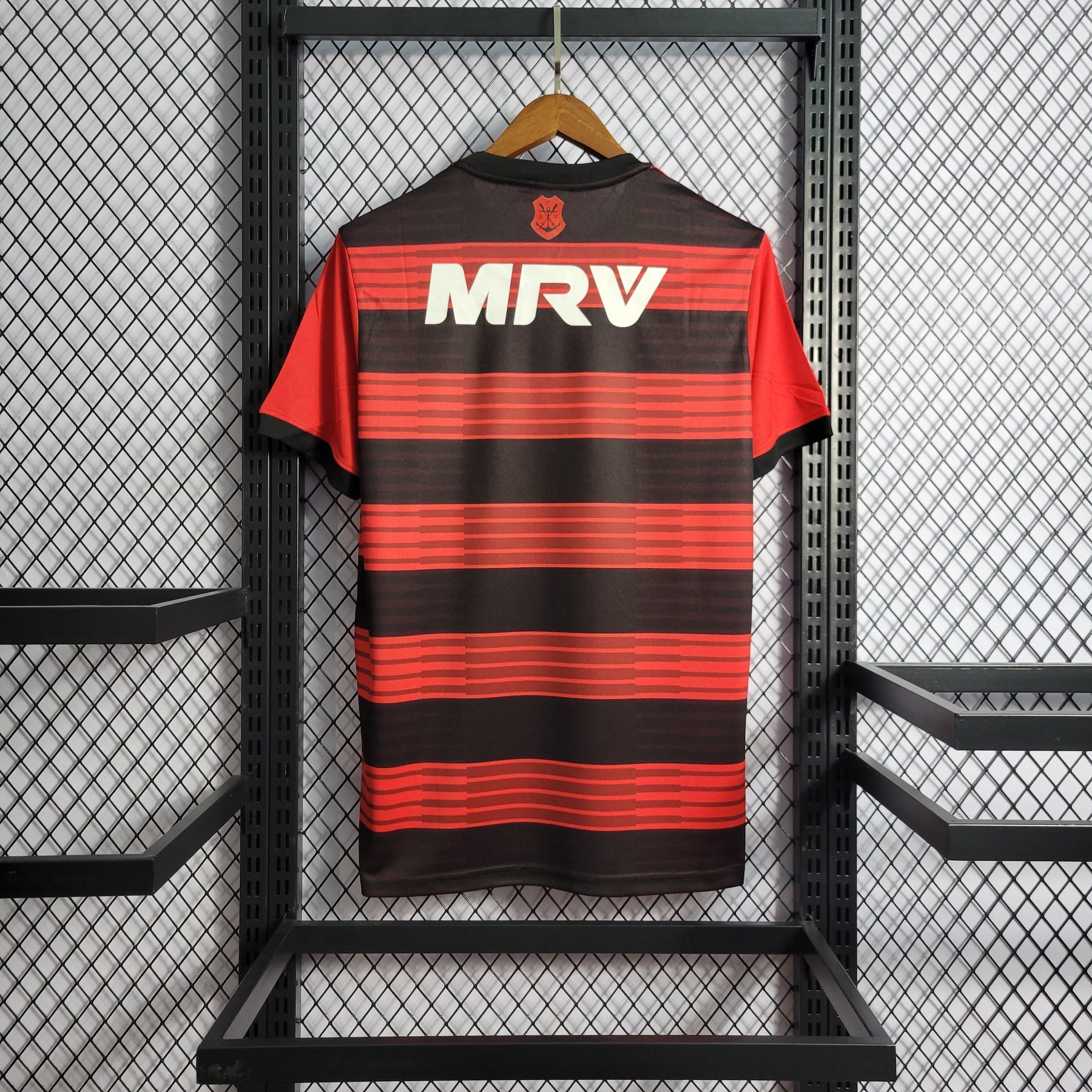 Camisa Flamengo Home 2018/19 - Adidas Retrô Masculina - Vermelha/Preta