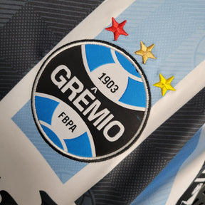 Camisa Grêmio Home 1997/98 - Penalty Retrô Masculina - Azul/Preta