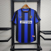 Camisa Inter de Milão 1999/00 - Nike Retrô Masculina - Azul/Preta