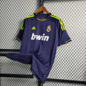 Camisa Real Madrid Away 2012/13 - Adidas Retrô Masculina - Azul/Verde