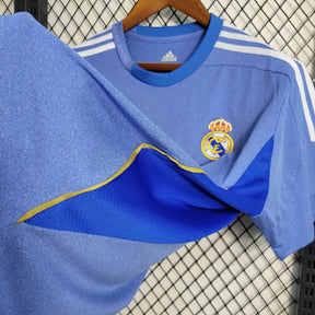 Camisa Real Madrid Away 2013/14 - Adidas Retrô Masculina - Azul