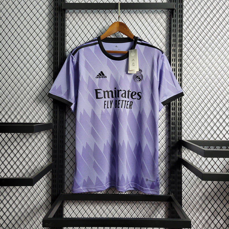 Camisa Real Madrid Away 2022/23 - Adidas Torcedor Masculina - Lilás