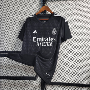 Camisa Real Madrid Goleiro 2023/24 - Adidas Torcedor Masculina - Preta