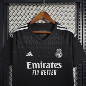 Camisa Real Madrid Goleiro 2023/24 - Adidas Torcedor Masculina - Preta