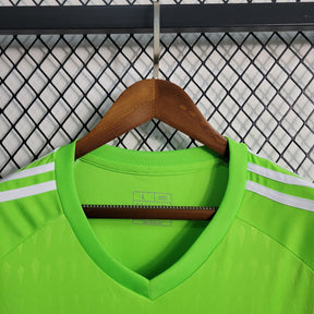 Camisa Real Madrid Goleiro 2023/24 - Adidas Torcedor Masculina - Verde/Branca