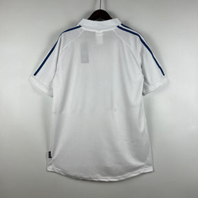 Camisa Real Madrid Home 2001/02 - Adidas Retrô Masculina - Branca