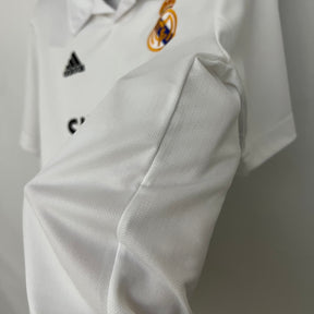 Camisa Real Madrid Home 2002/03 - Adidas Retrô Masculina - Branca