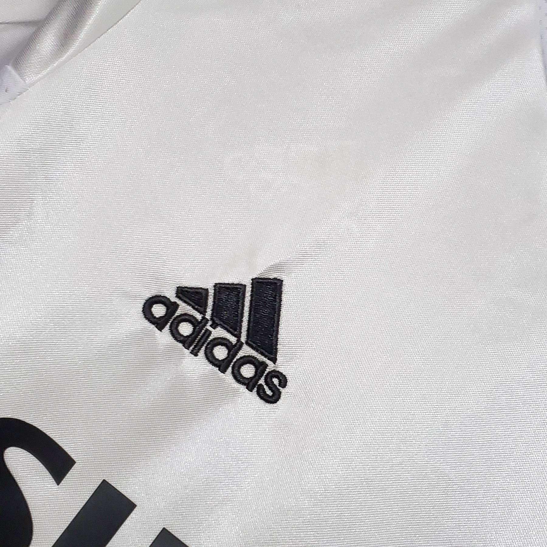 Camisa Real Madrid Home 2004/05 - Adidas Retrô Masculina - Branca/Preta