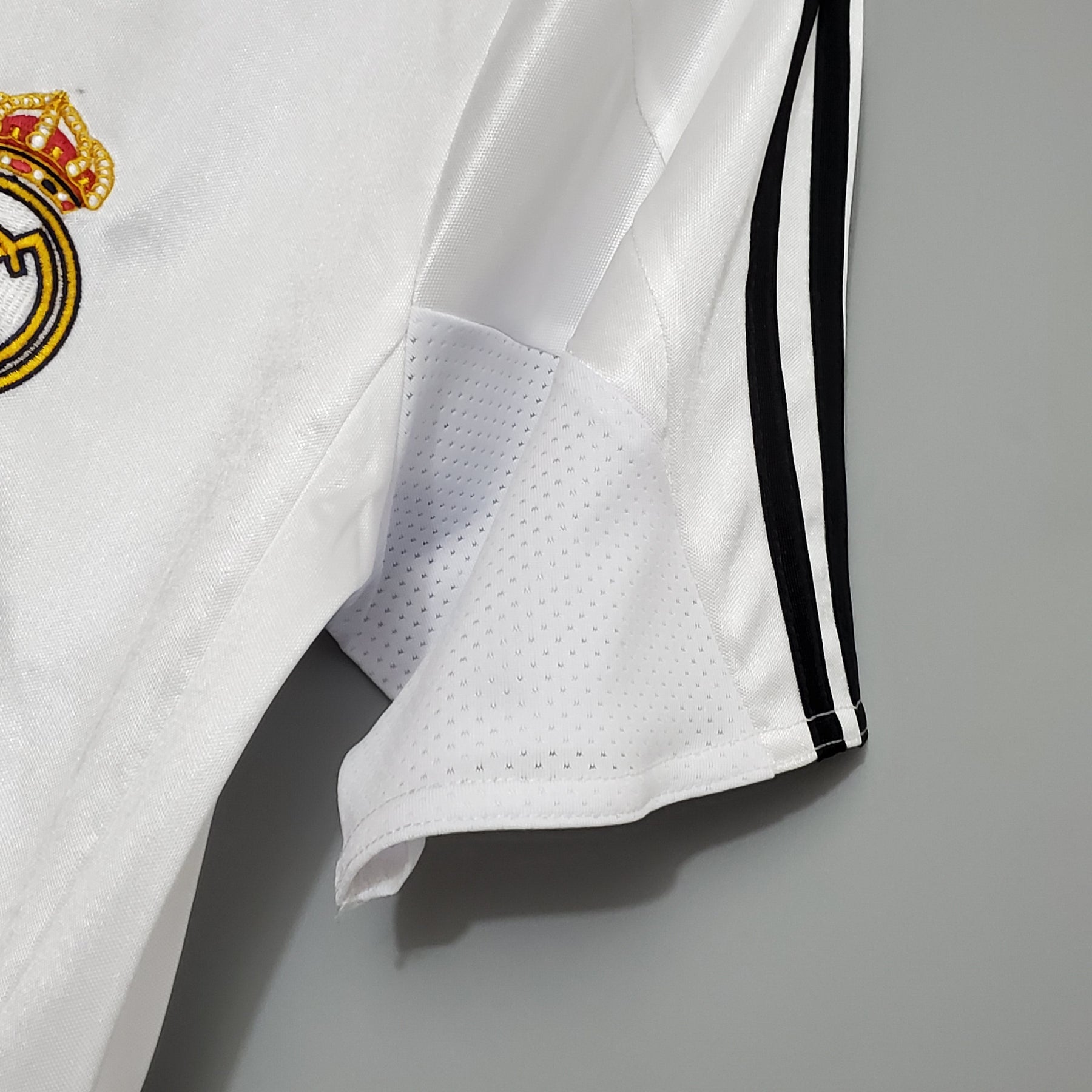 Camisa Real Madrid Home 2004/05 - Adidas Retrô Masculina - Branca/Preta