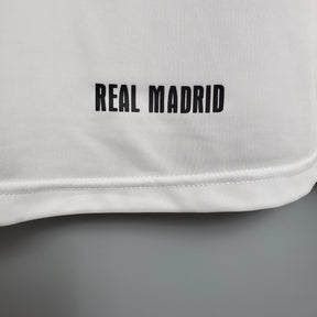 Camisa Real Madrid Home 2007/08 - Adidas Retrô Masculina - Branca/Lilás