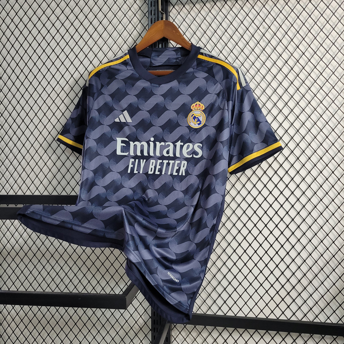 Camisa Real Madrid Away 2023/24 - Adidas Torcedor Masculina - Azul