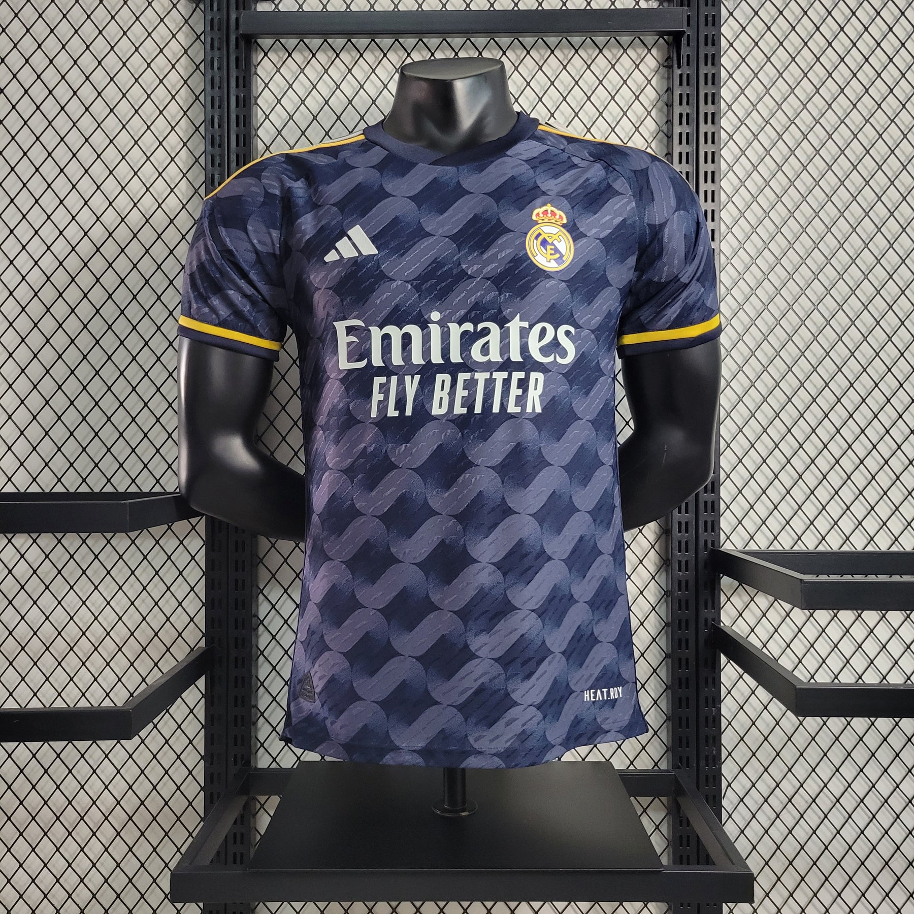 Camisa Real Madrid Away 2023/24 - Adidas Jogador Masculina - Azul