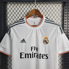 Camisa Real Madrid Home 2013/14 - Adidas Retrô Masculina - Branca