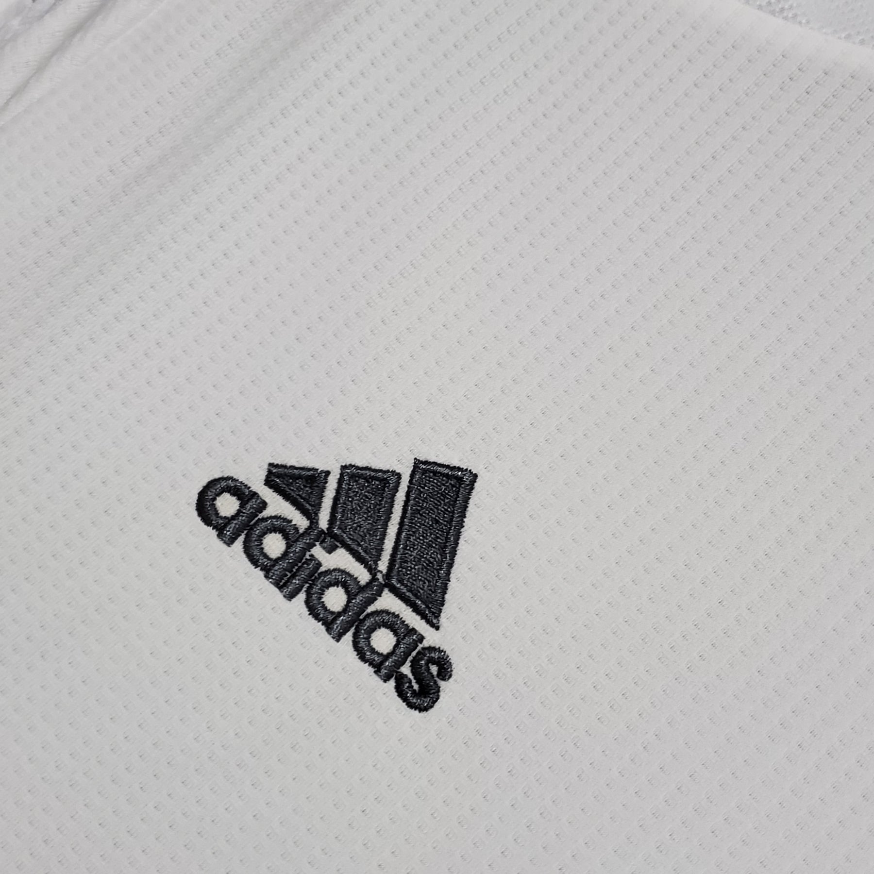 Camisa Real Madrid Home 2015/16 - Adidas Retrô Masculina - Branca/Cinza