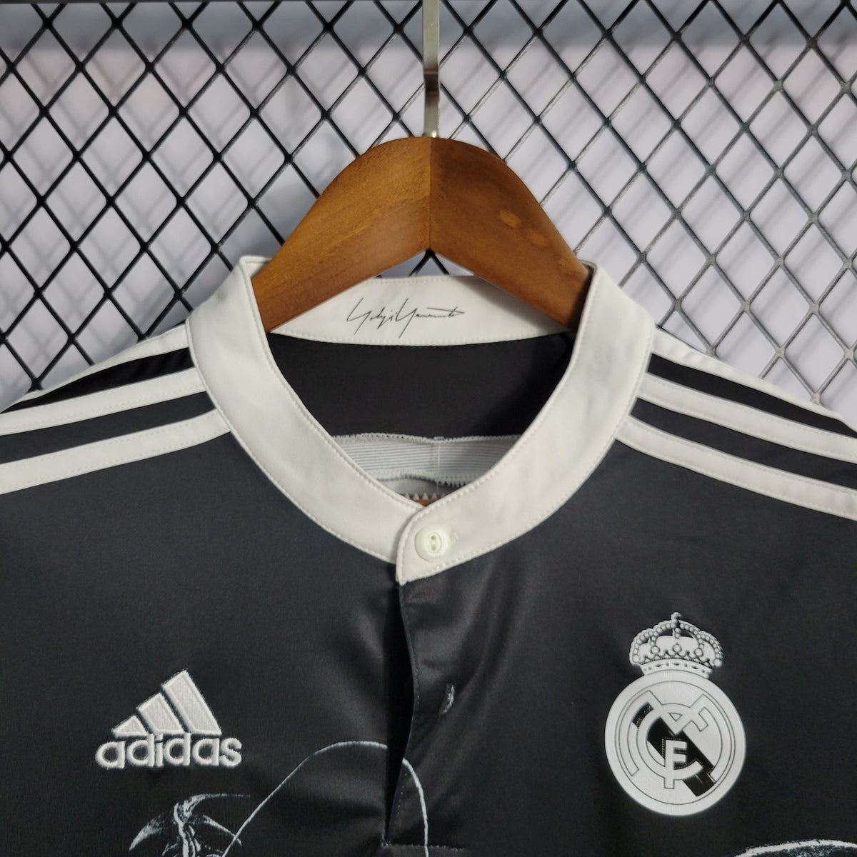 Camisa Real Madrid Third 2014/15 - Adidas Retrô Masculina - Preta/Branca