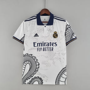 Camisa Real Madrid Edição Especial 2022/23 - Adidas Torcedor Masculina - Branca/Azul