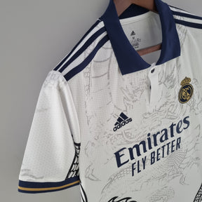 Camisa Real Madrid Edição Especial 2022/23 - Adidas Torcedor Masculina - Branca/Azul