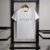 Camisa Real Madrid Edição Especial Balmain 2023/24 - Adidas Torcedor Masculina - Branca