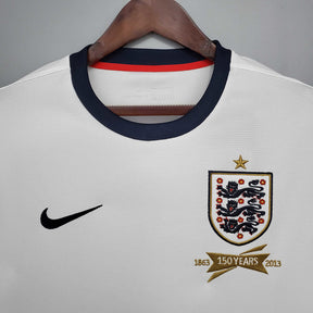 Camisa Seleção Inglaterra Home 2013 - Nike Retrô Masculina - Branca/Azul