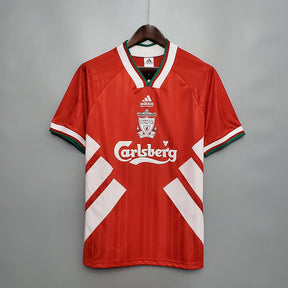 Camisa Liverpool Home 1993/95 - Adidas Retrô Masculina- Vermelha/Branca