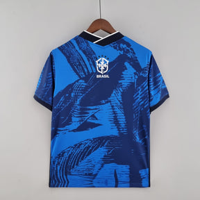 Camisa Seleção Brasil Edição Especial 2022 - Nike Torcedor Masculina - Azul/Preta