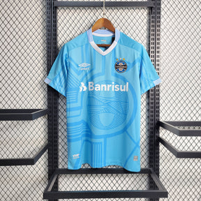 Camisa Grêmio Third 2022/23 - Umbro Torcedor Masculina - Azul/Branca