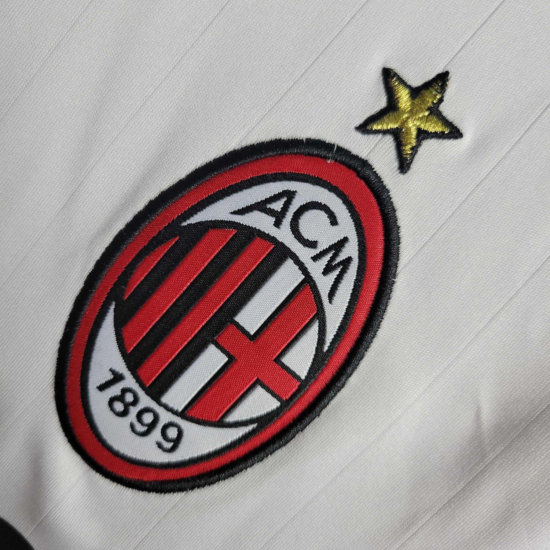 Camisa Milan Away 2006/07 - Adidas Retrô Masculina - Branca/Vermelha