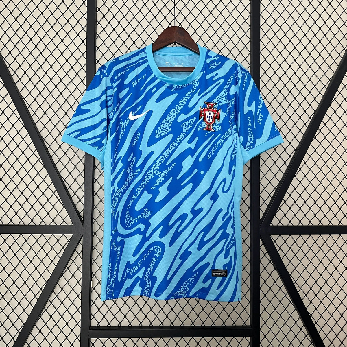 Camisa Seleção Portugal Treino 2024/25 - Nike Torcedor Masculina - Azul