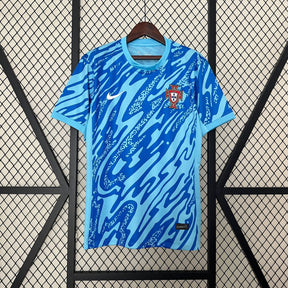 Camisa Seleção Portugal Treino 2024/25 - Nike Torcedor Masculina - Azul