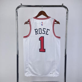 Regata NBA Chicago Bulls Association Edition Derrick Rose Branca