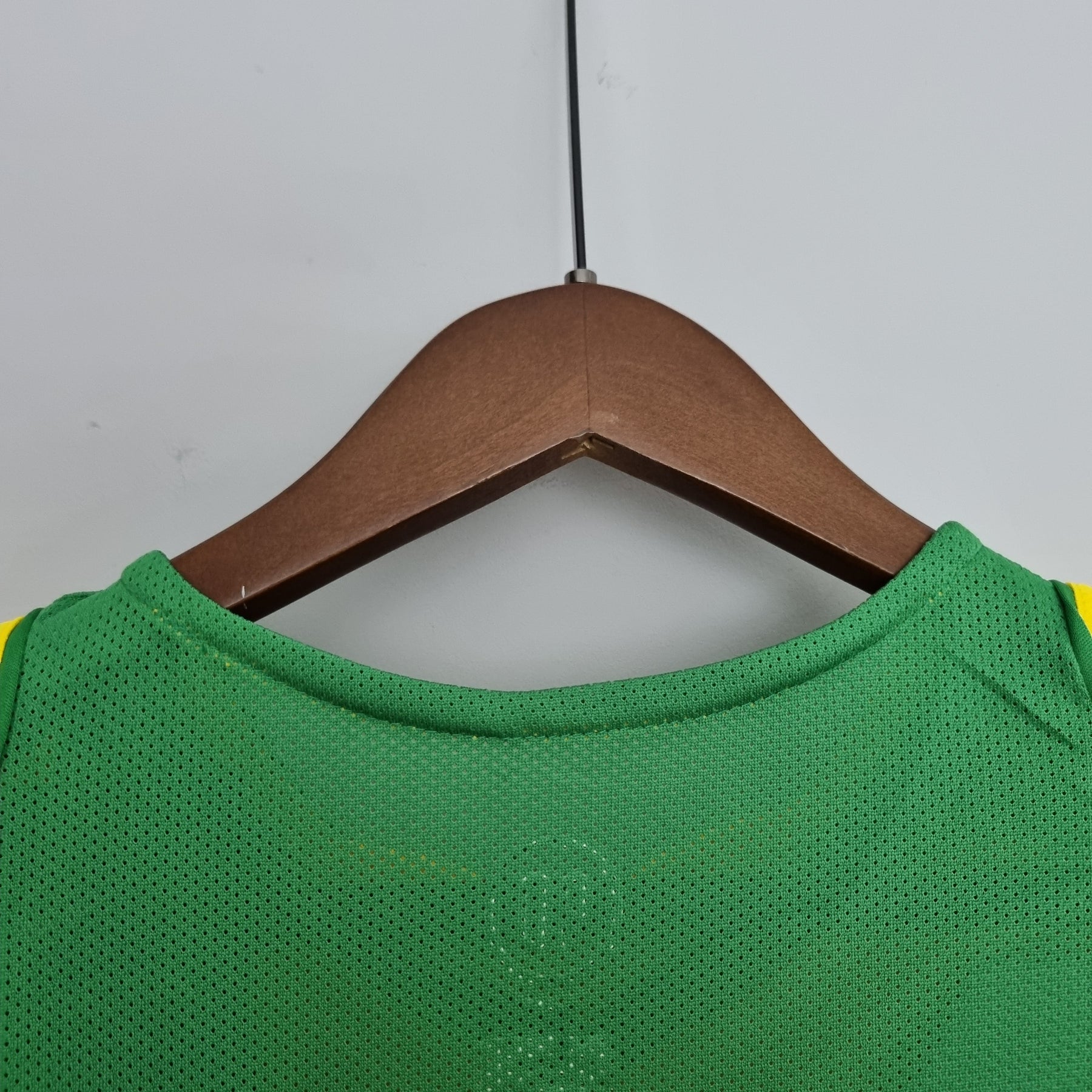 Camisa Seleção Brasil Home 2004/06 - Nike Retrô Masculina - Amarela/Verde