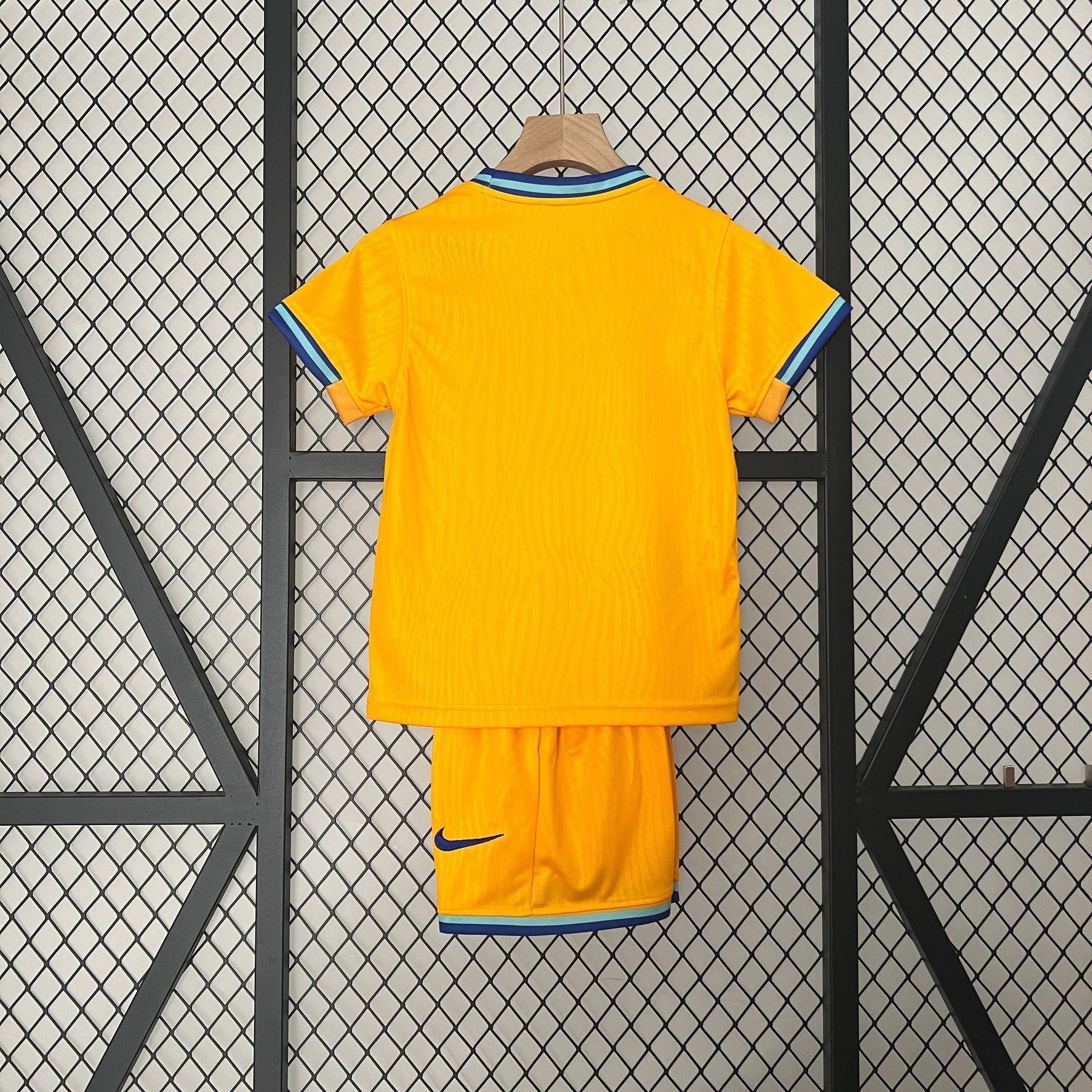 Kit Infantil Seleção Holanda Home 2024/25 - Nike Torcedor - Laranja