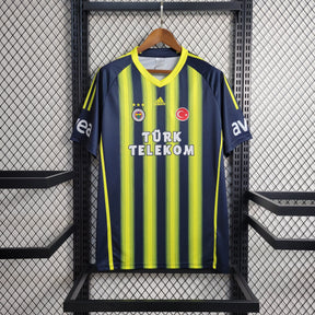 Camisa Fenerbahce Home 2013/14 - Adidas Retrô Masculina - Azul/Amarela