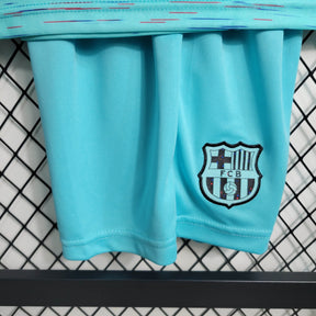 Kit Infantil Barcelona Third 2023/24 - Nike Torcedor - Verde