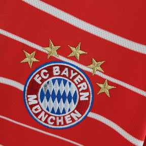 Camisa Bayern de Munique Home 2022/23 - Adidas Torcedor Masculina - Vermelha/Branca