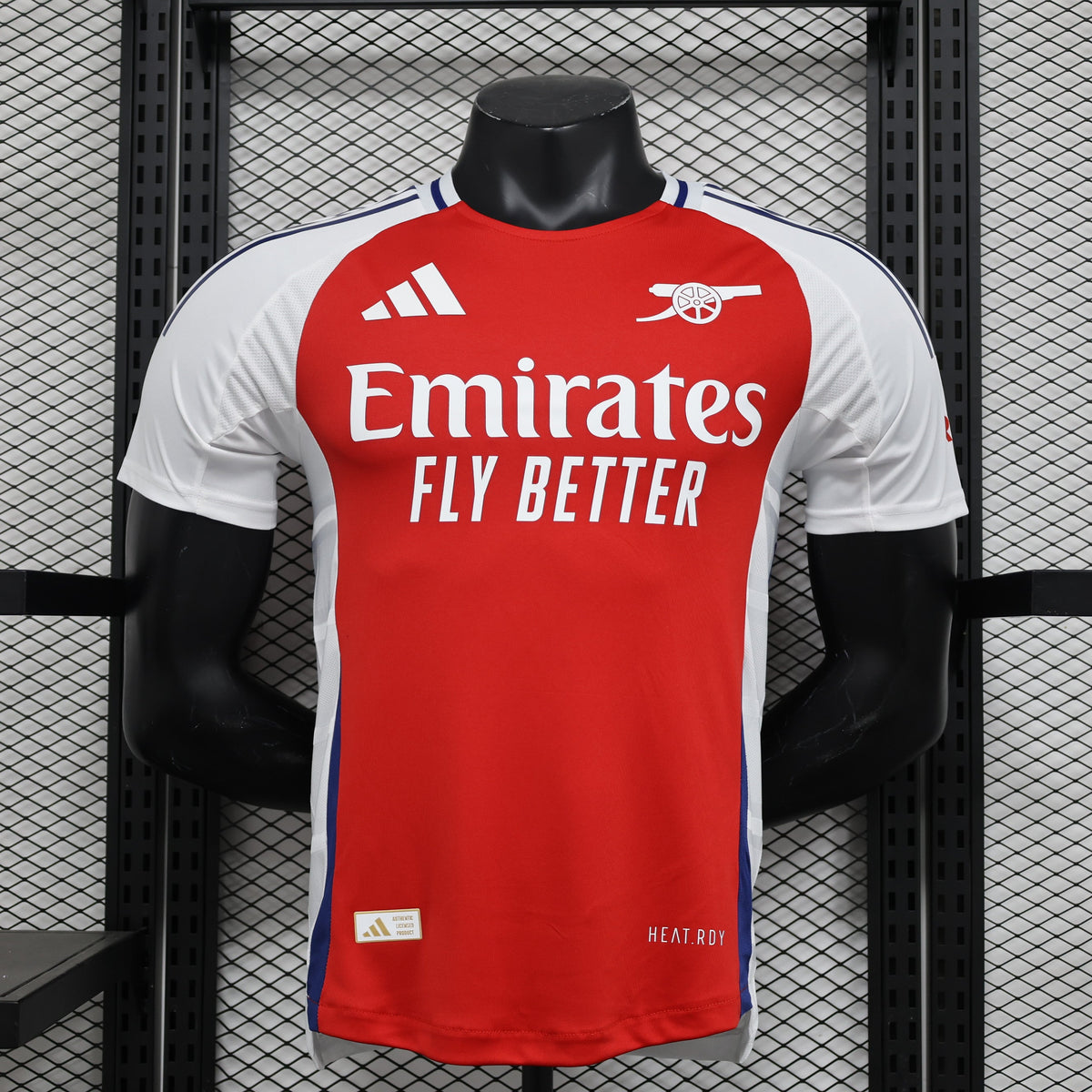 Camisa Arsenal Home 2024/25 - Adidas Jogador Masculina - Vermelha/Branca