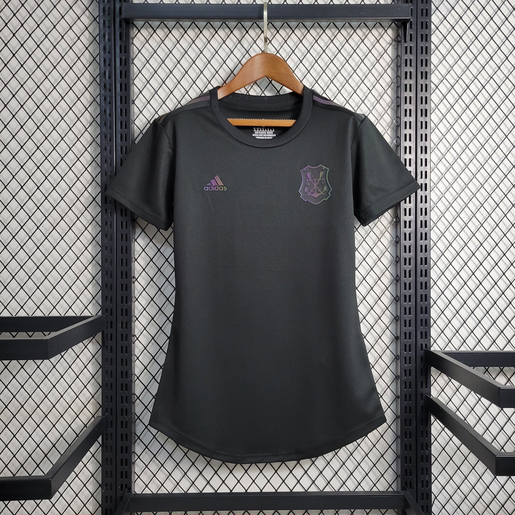 Camisa Flamengo Edição Especial Black 2023/24 - Adidas Torcedor Feminina - Preta