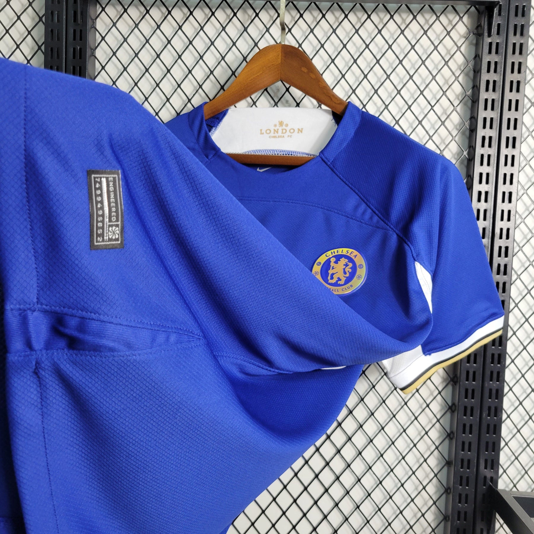 Camisa Chelsea Home 2023/24 - Nike Torcedor Masculina - Azul/Branca